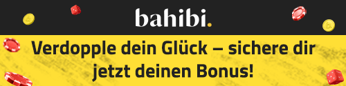 Bonus Banner mit Aufruf zur Verdopplung des Gewinns